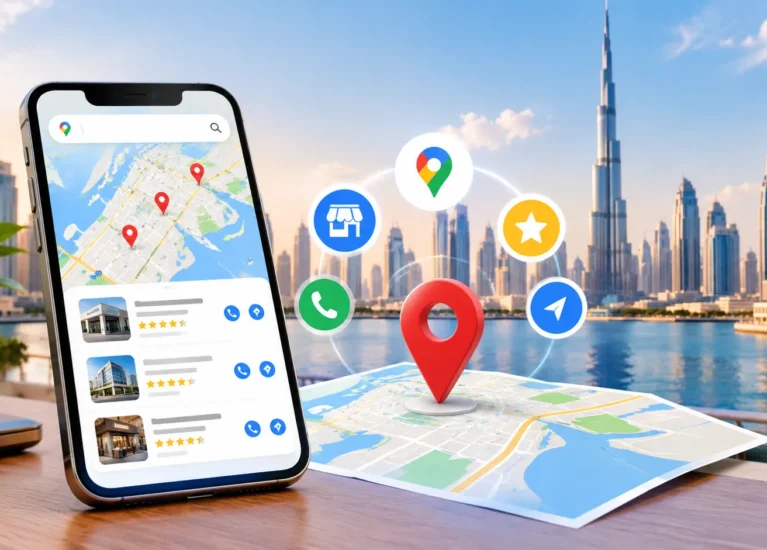 Local SEO Dubai How to Rank in Maps and Near Me Searches